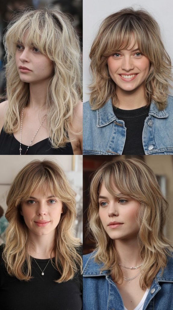  Textured Fringe with Choppy Layers