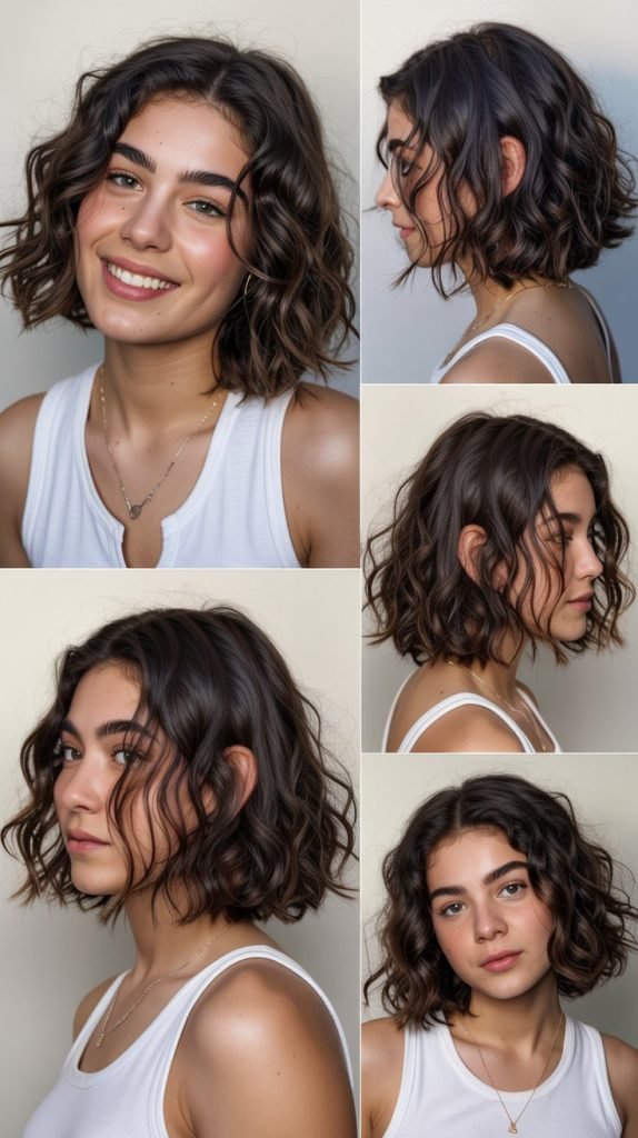 Textured Wavy Lob