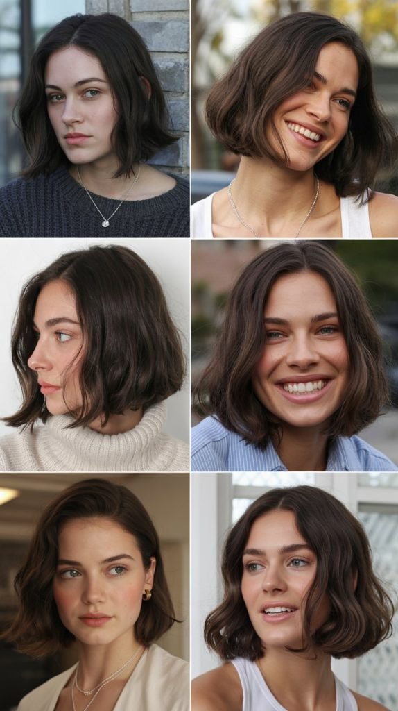 The Angled Long Bob (A-Line Bob)