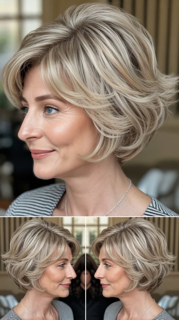 The Bouncy Blow-Out Bob