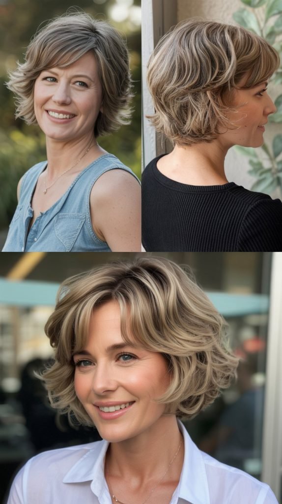Tousled Bob with Bedhead Texture
