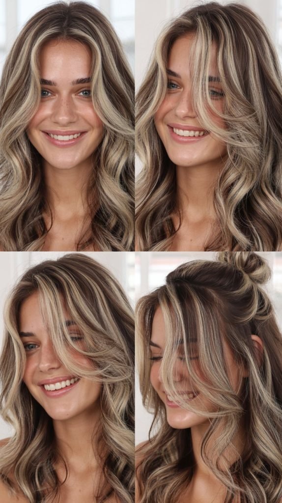  Ash Blonde Highlights For Cool-Toned Brown Hair