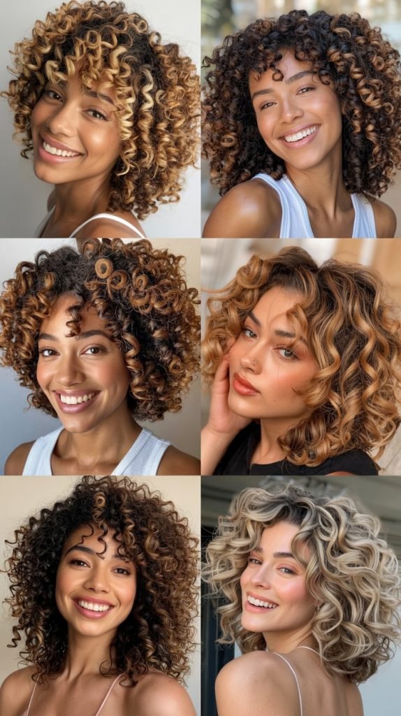  Highlights for Curly Hair Textures
