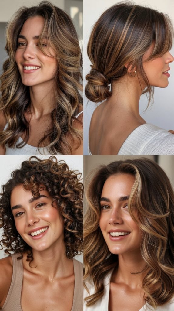 Maintenance Tips For Golden Brown With Caramel Highlights