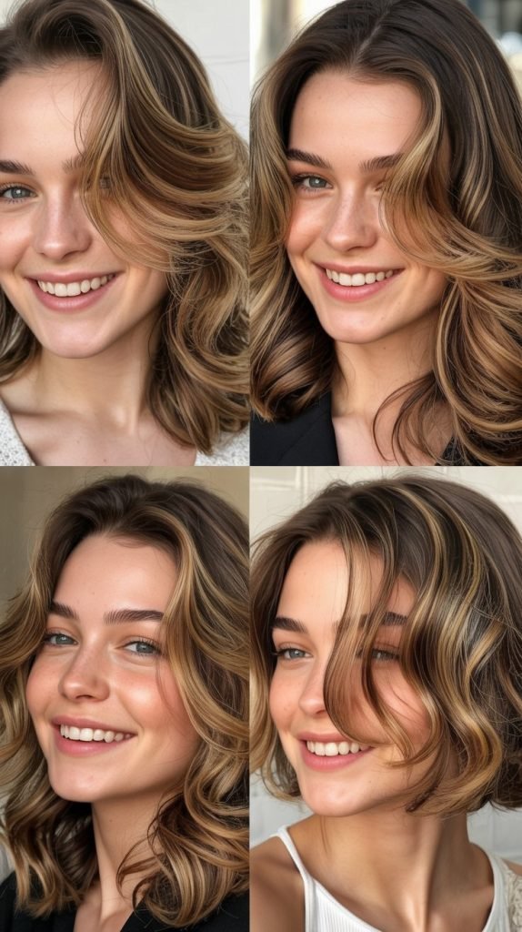 Caramel Highlights For Fair Skin Tones