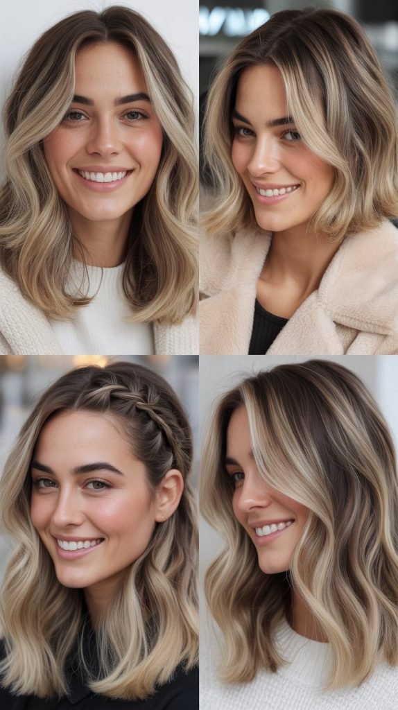 Blonde Highlights for Winter