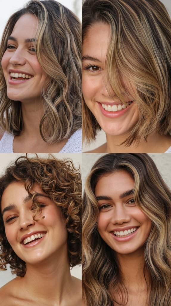 Face-Framing Highlights for Instant Brightness