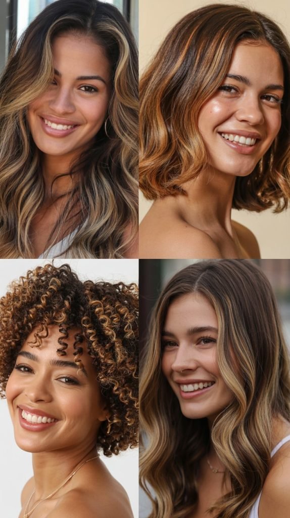 Caramel Highlights For Medium Skin Tones