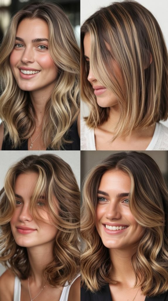  Highlights for Medium-Length Hair