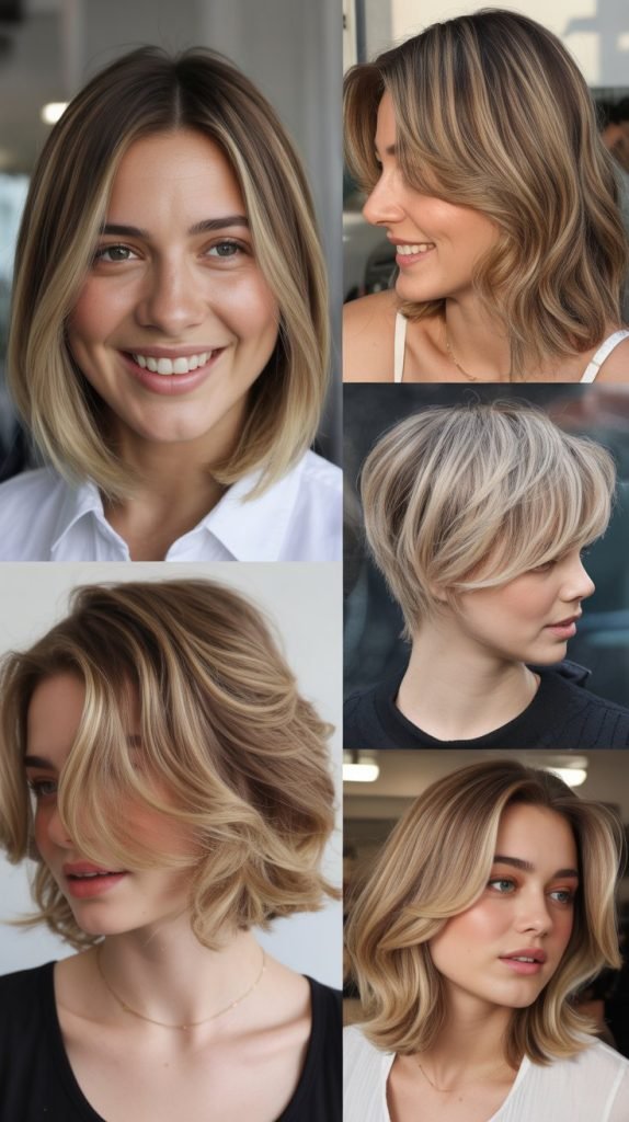 Blonde Highlights for Fine Hair