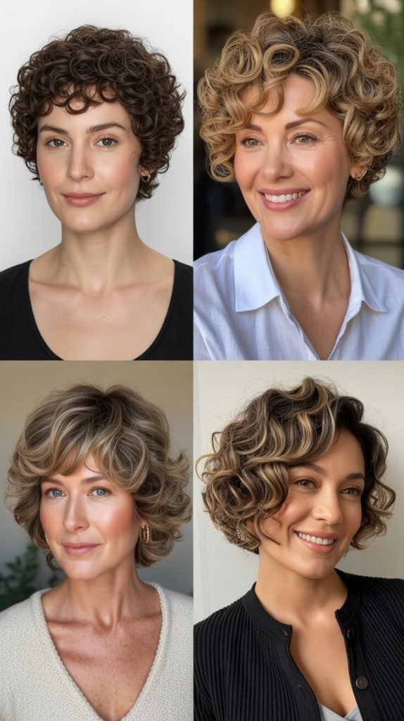  Managing Volume and Frizz in Short Curly Cuts