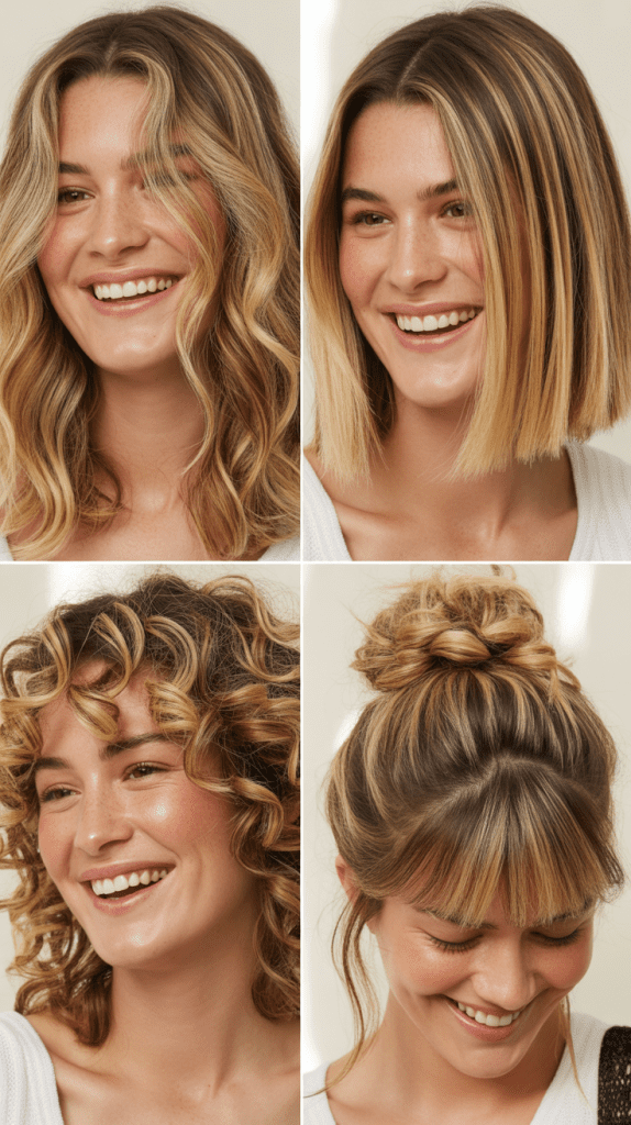  Face-Framing Blonde Balayage