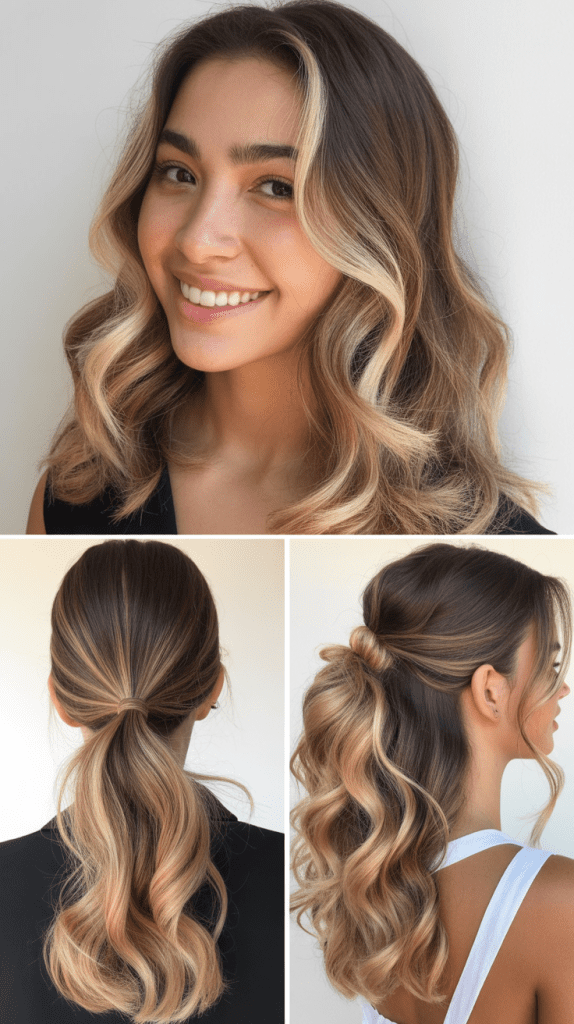 Ribbon Blonde Balayage