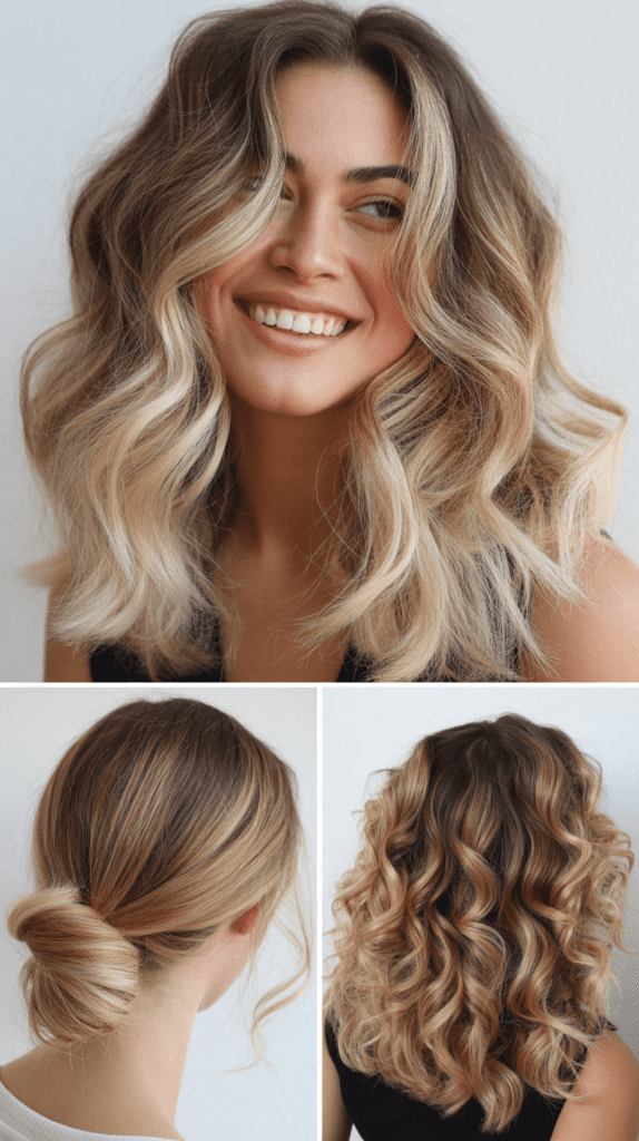 Multidimensional Blonde Balayage