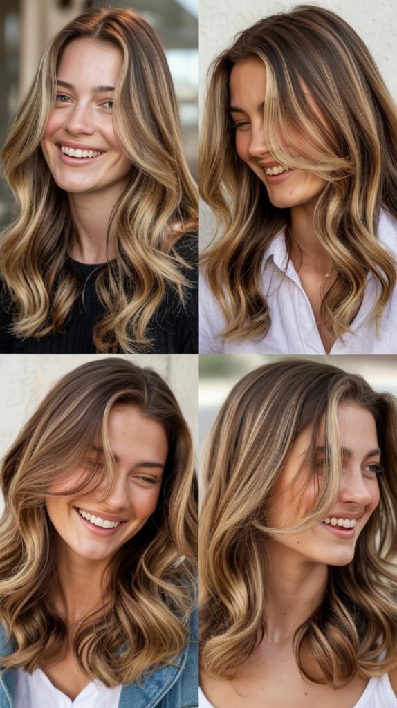  Cinnamon Blonde Highlights