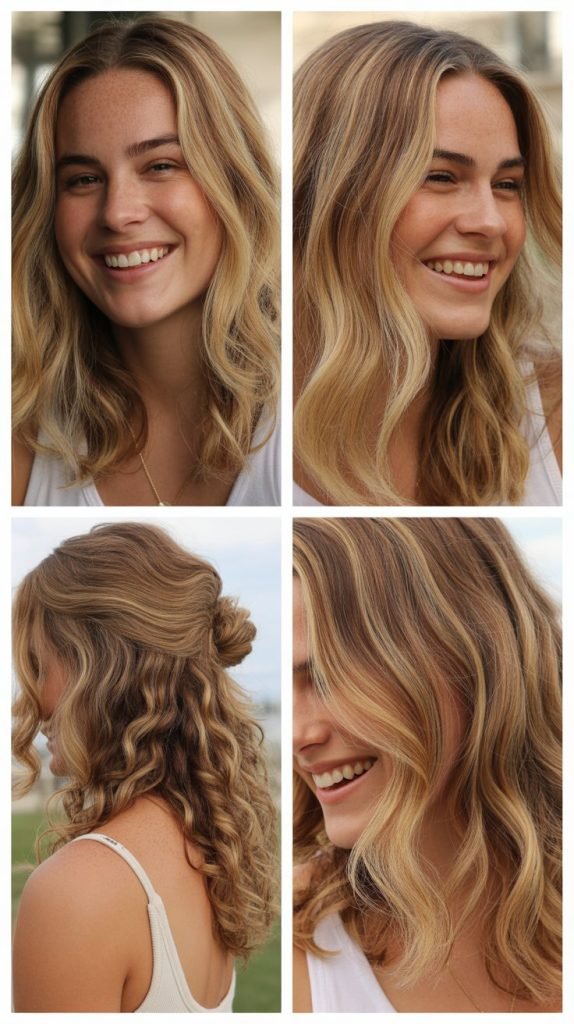  Wheat and Honey Blonde Mix