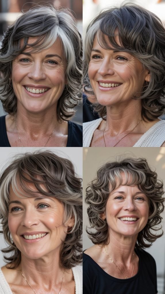 Razored Shag with Bangs