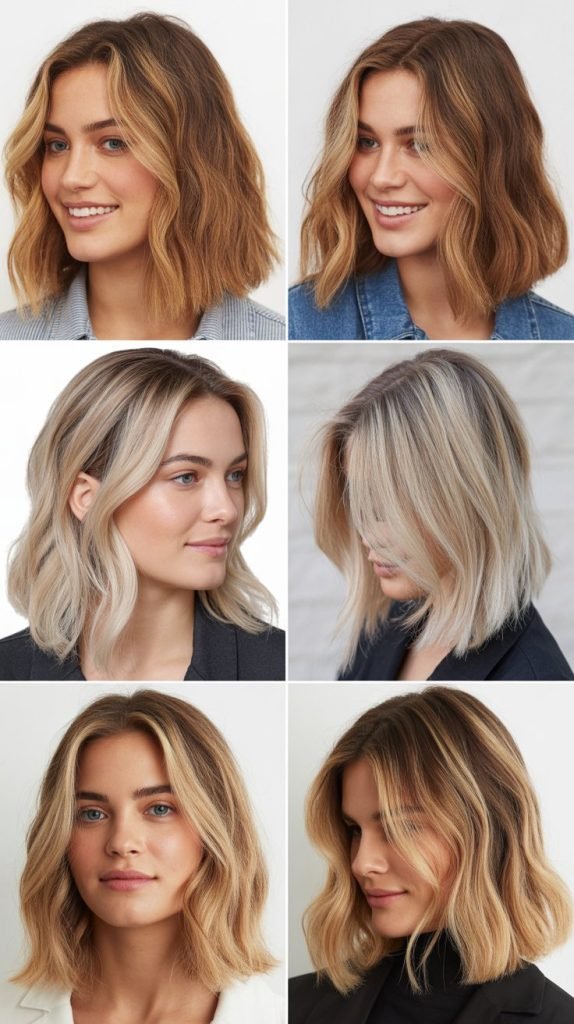 Blonde Highlights for Shoulder Length Hair