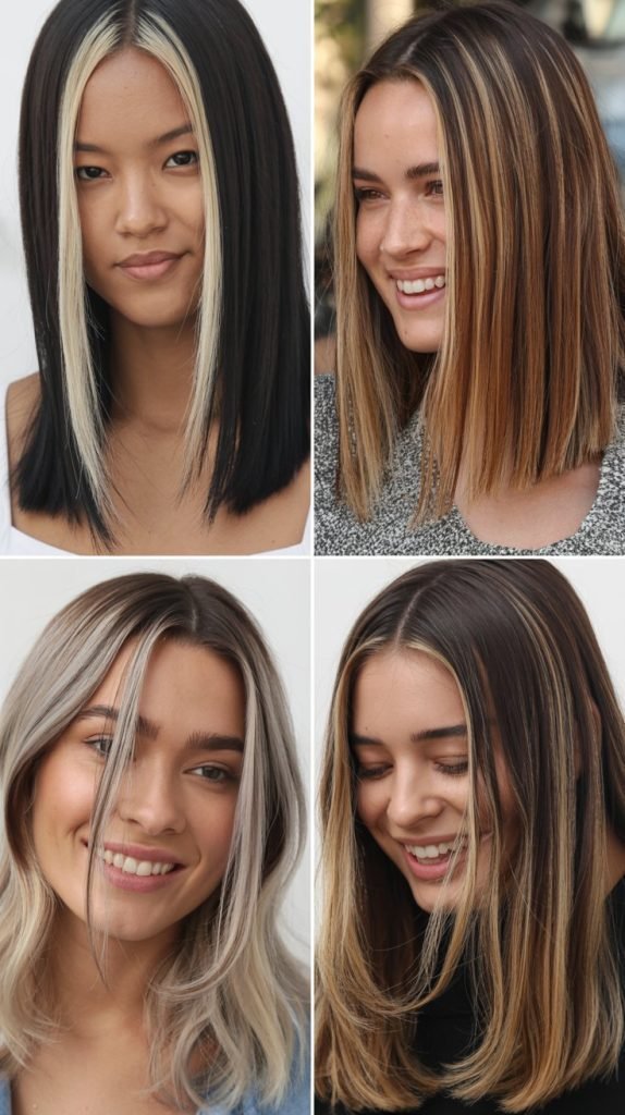 Highlights for Straight Hair Textures