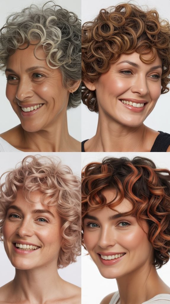  Color Placement Strategies for Short Curls