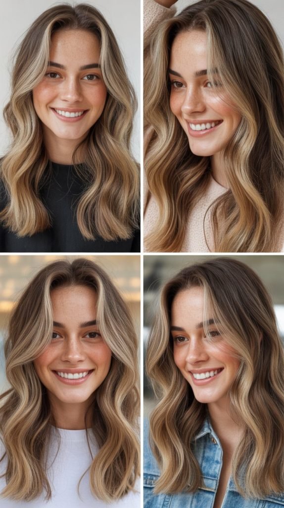 Ribbon Blonde Highlights