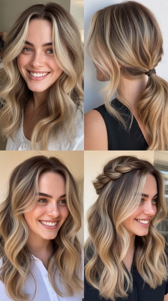  Champagne Blonde Highlights