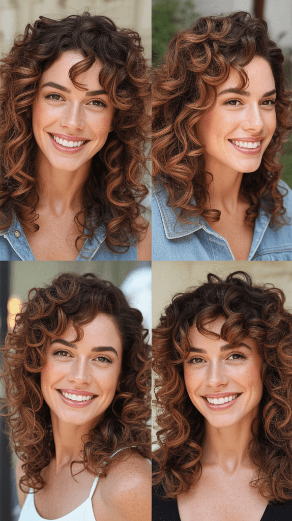 Pecan Brown with Toffee Highlights