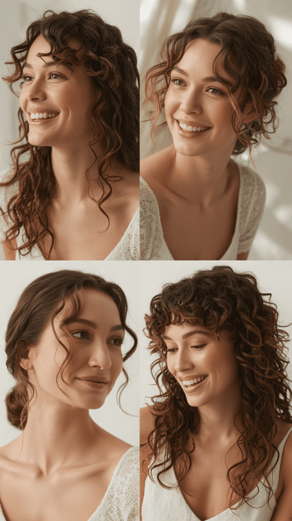 Beachy Waves with Twisted Half-Up Knot