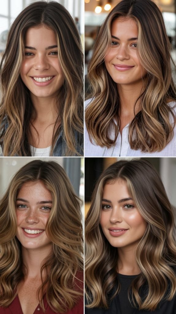  DIY vs. Professional Brunette Highlights