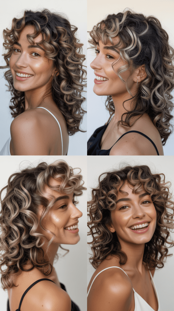 Ash Brown Base with Platinum Highlights