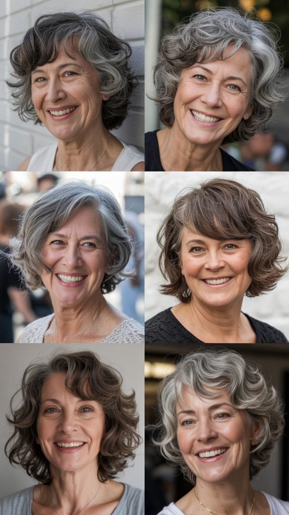 Messy Textured Lob with Waves