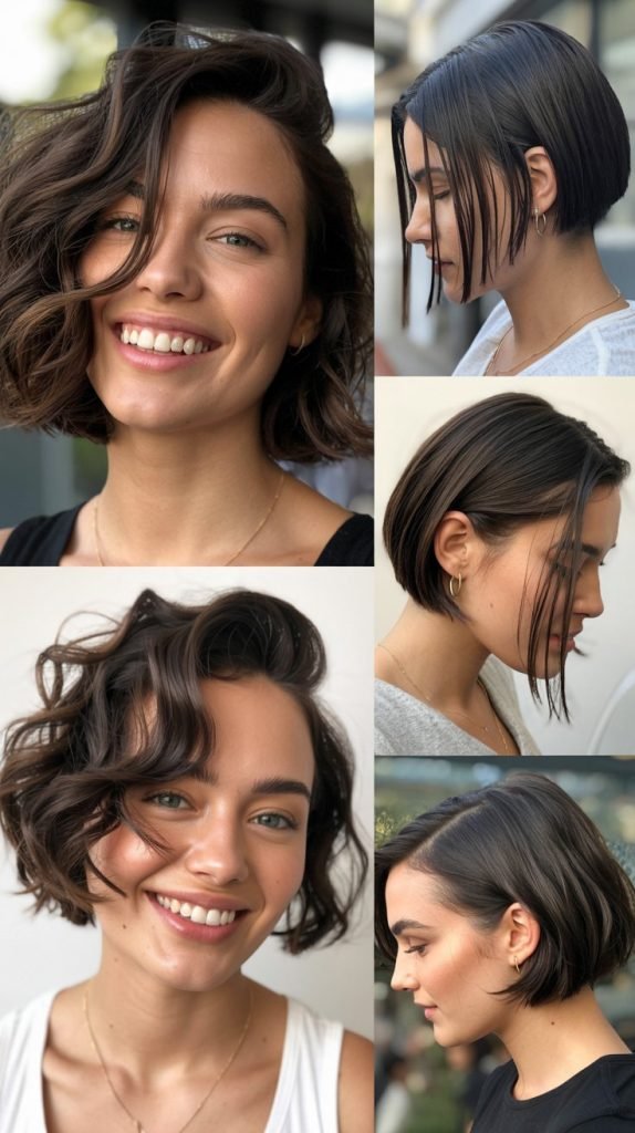 Asymmetrical Lob with Undercut