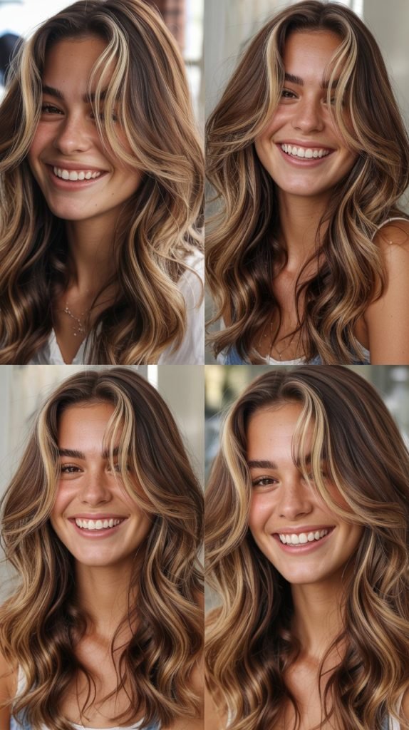 Brown Hair With Blonde Highlights And Lowlights