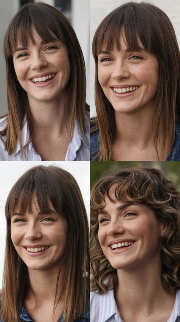  Bob with Blunt Bangs