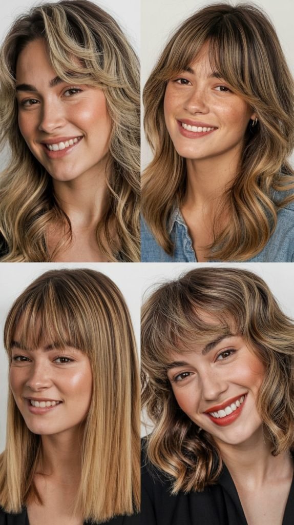  Highlights with Bangs and Fringe