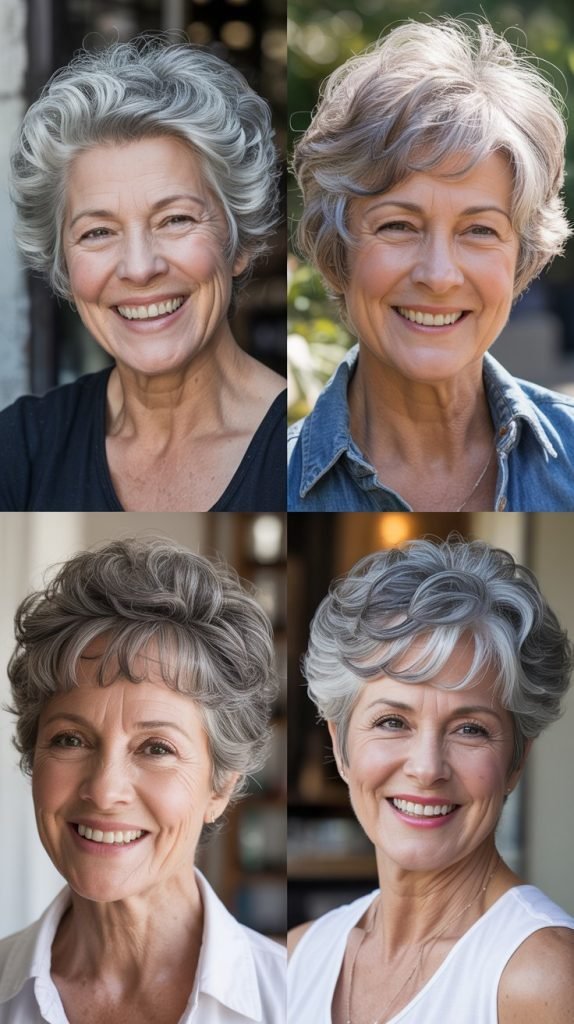 Voluminous Crown Pixie