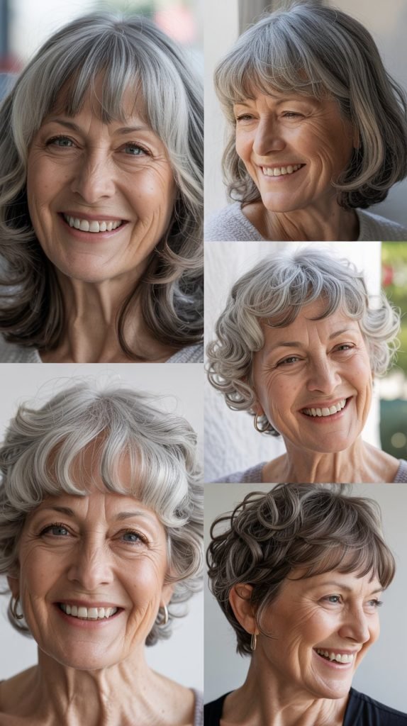 Disconnected Pixie with Long Bangs