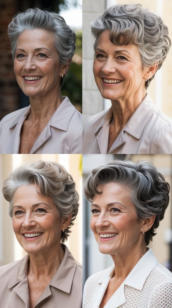 Short Pompadour Style