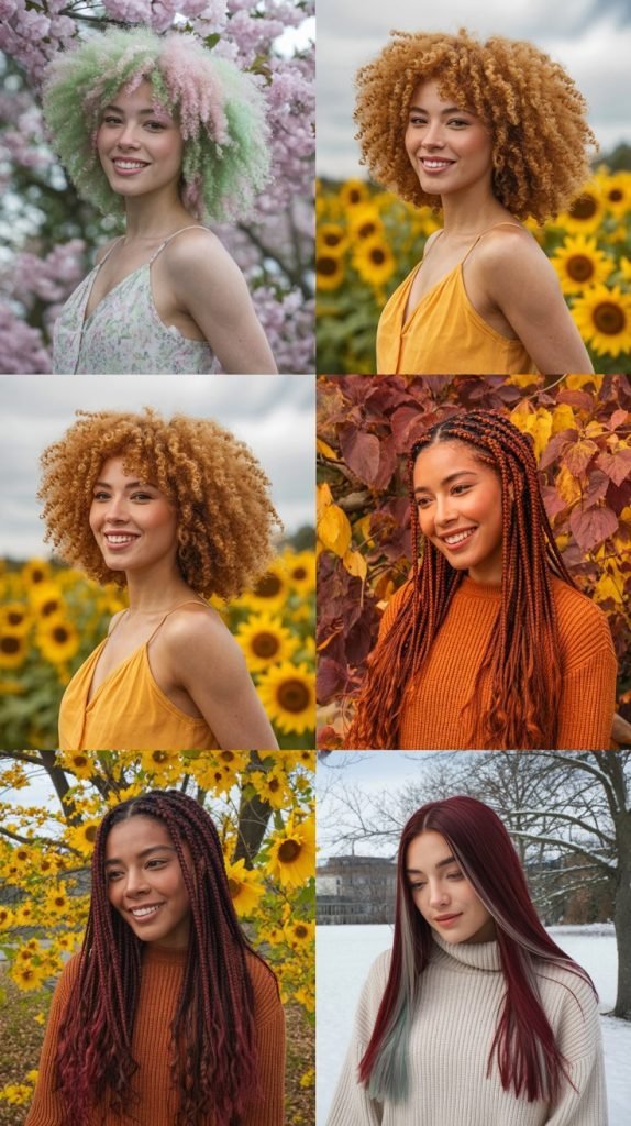 Seasonal Color Transitions