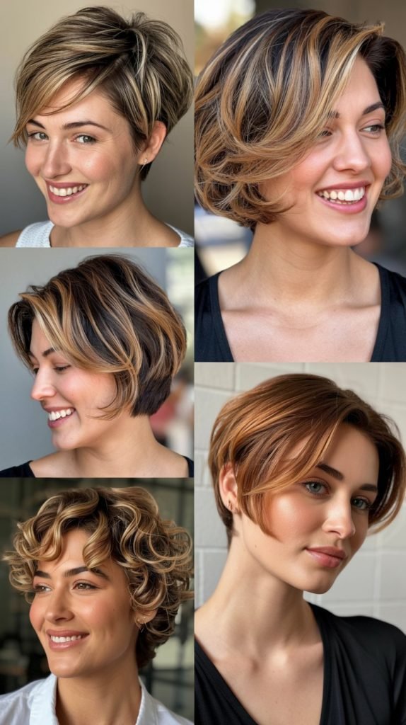  Highlights for Short Hair