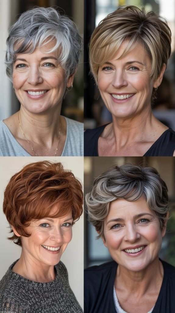 Classic Pixie Cut with Textured Layers