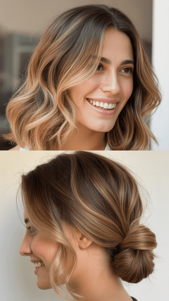 Warm Blonde Balayage
