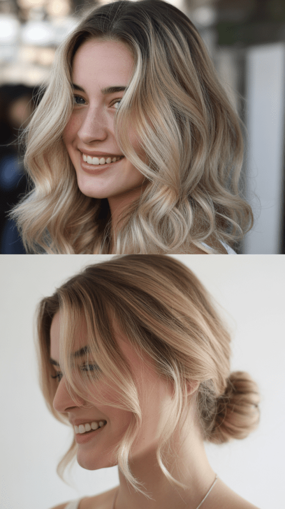 Pearl Blonde Balayage
