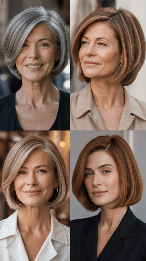 Curved Bob with Internal Layers