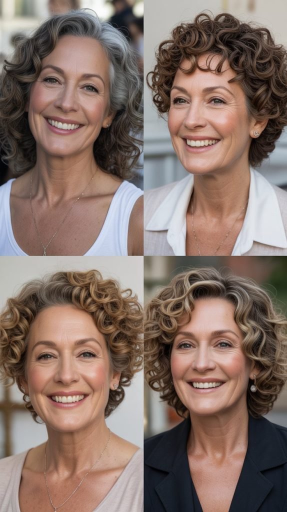  Curly Hair and Makeup Coordination