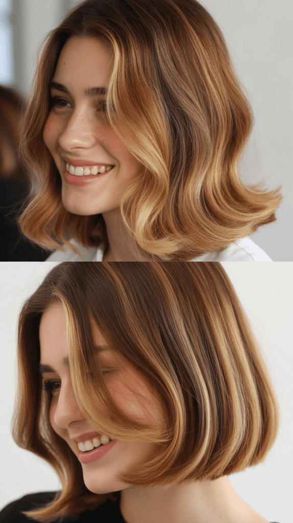 Honey Balayage Fade