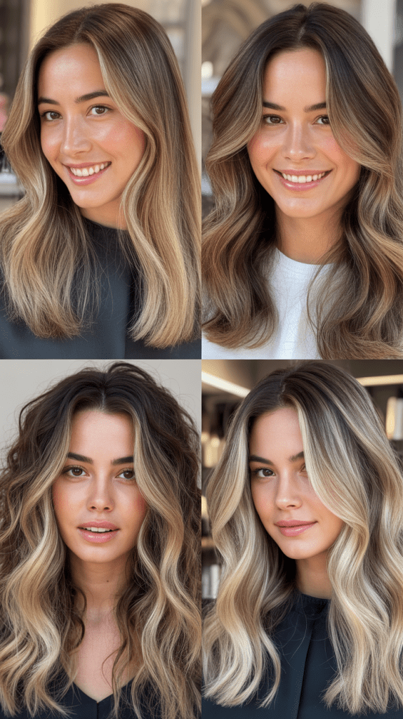  Customized Blonde Balayage