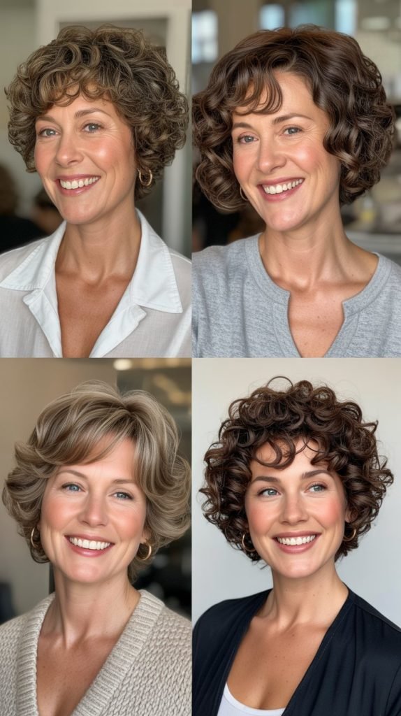  Short Curly Cuts for Thin or Thinning Hair