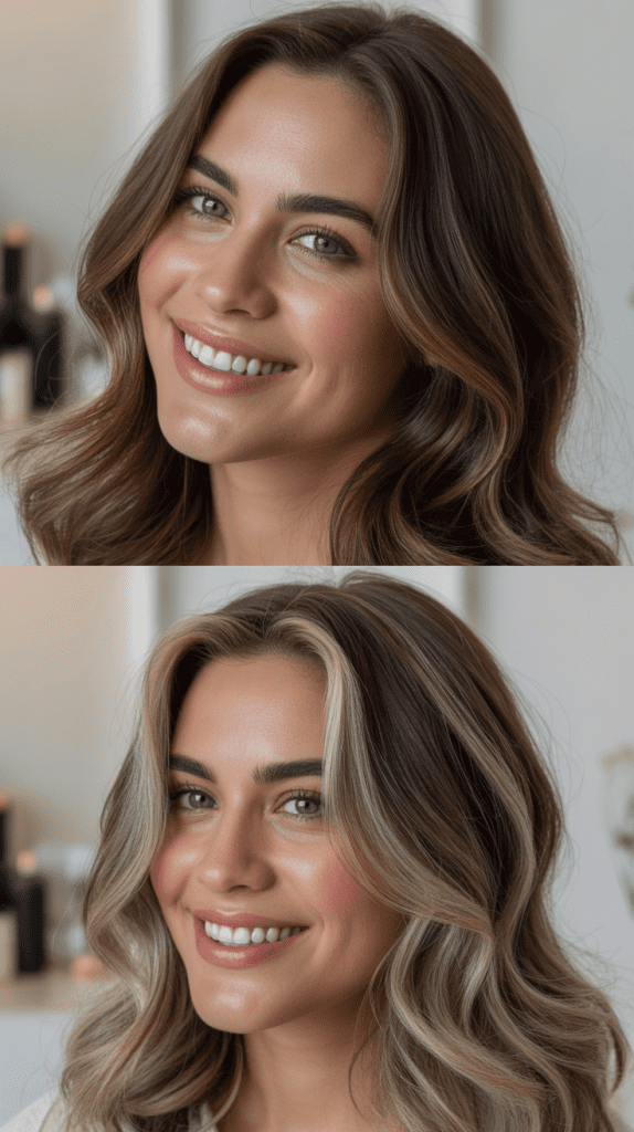 Subtle Ash Highlights