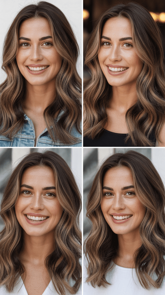 Mushroom Brown with Pearl Highlights